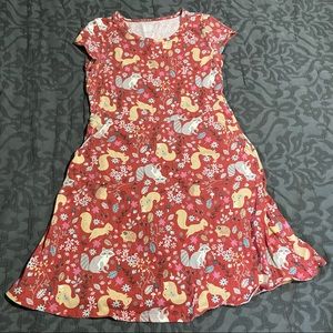 EUC Girls Fall Dress with pockets